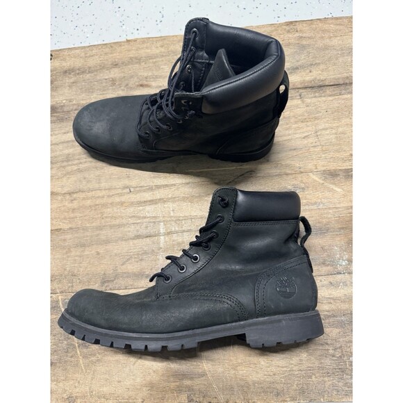 Men’s Timberland Premium 6-Inch Waterproof Boots – Black Nubuck – Size 11 main image 5